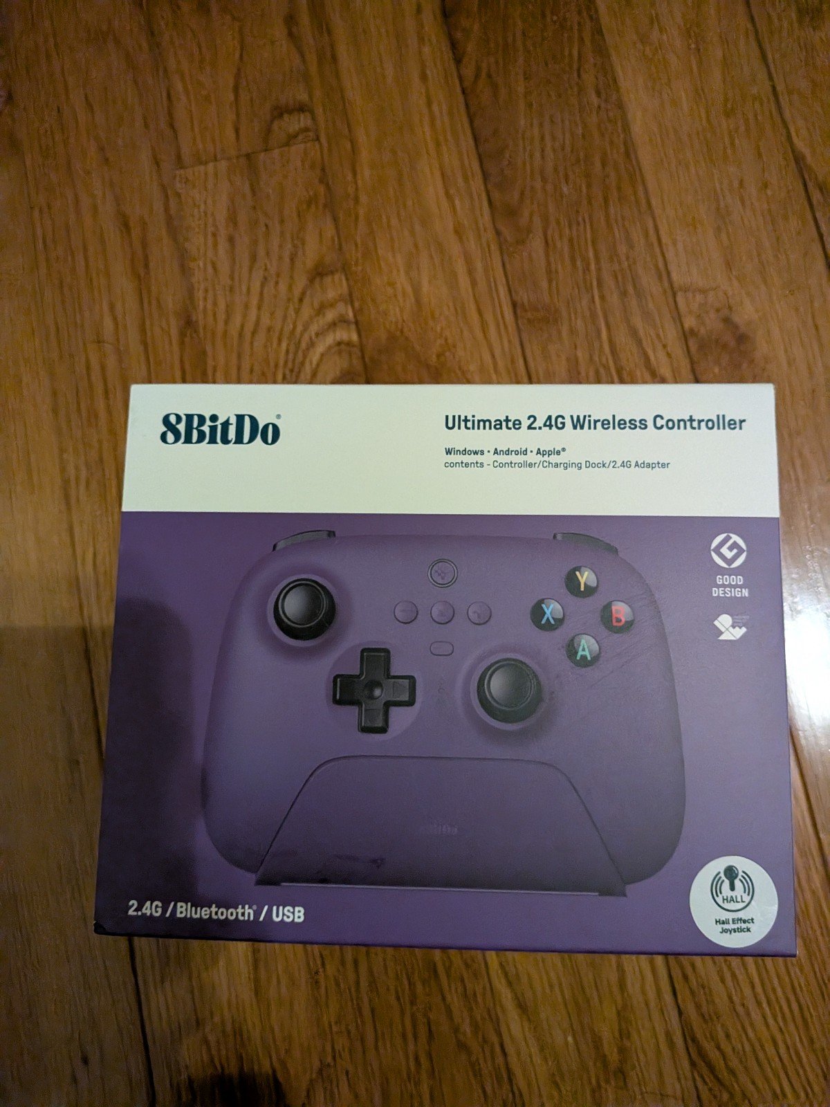 8Bitdo Ultimate 2.4g Wireless Controller with Charging Dock Purple
