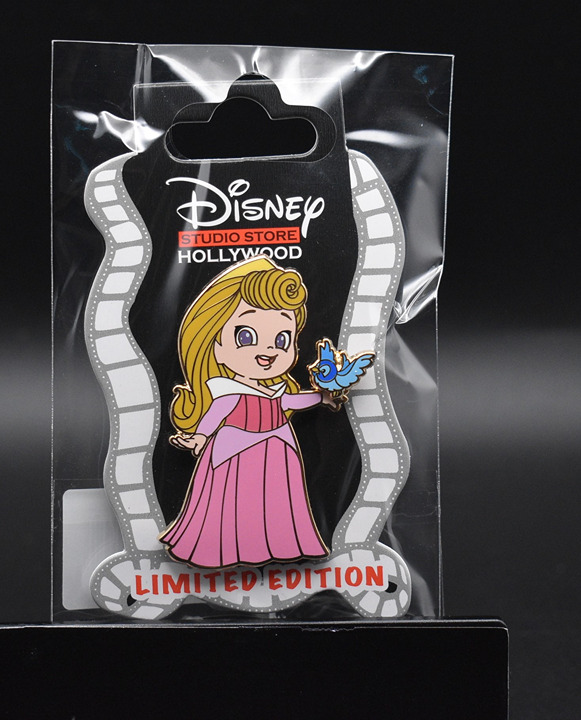 Disney 2025 DSSH Princess Aurora Blue Bird Sleeping Beauty Cutie Pin (B6)