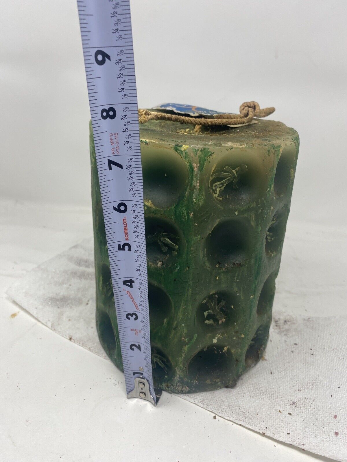 Handmade Mexican Candle Designed By Ernesto Cruz
