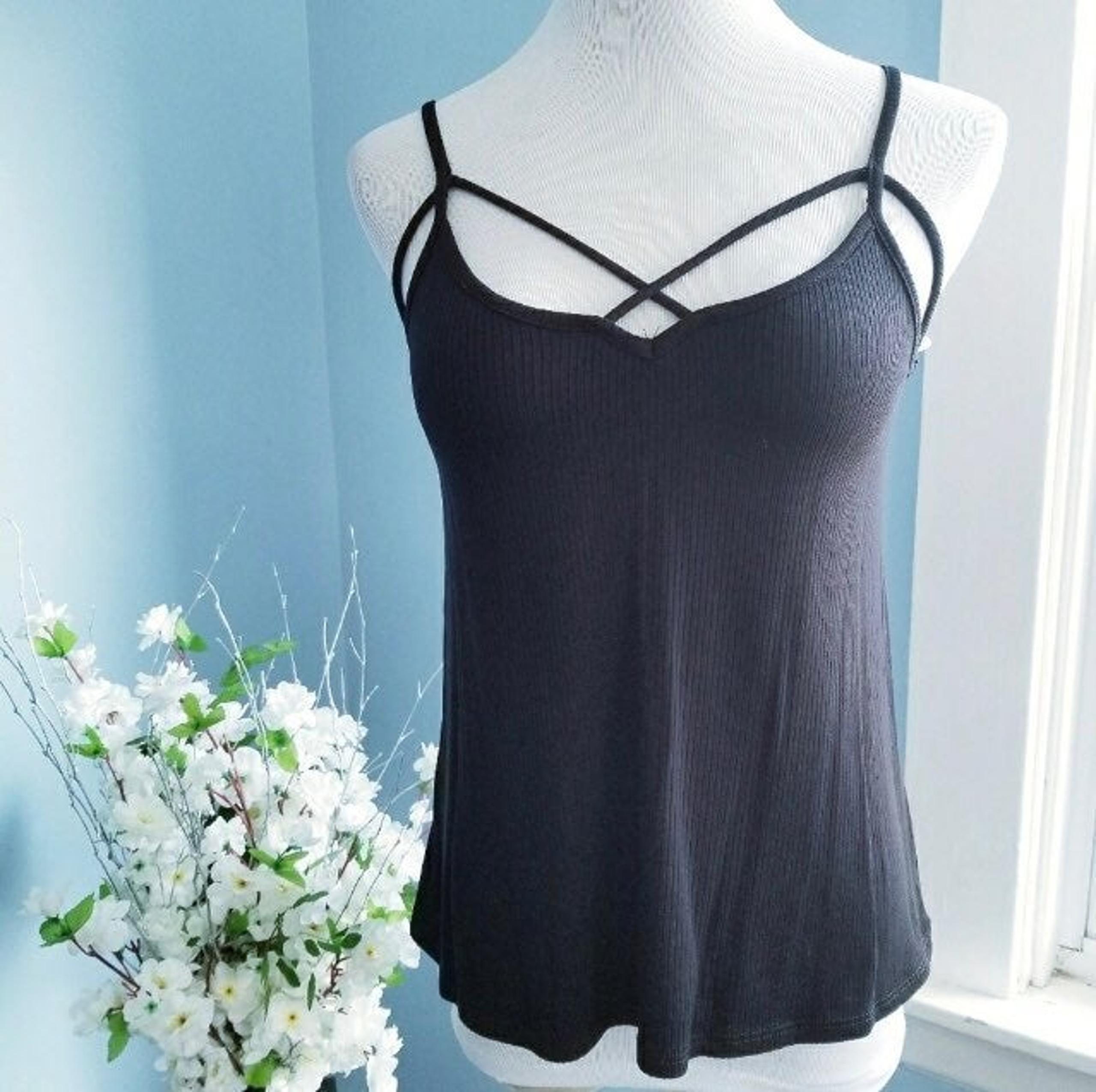 Strappy Ribbed Tank