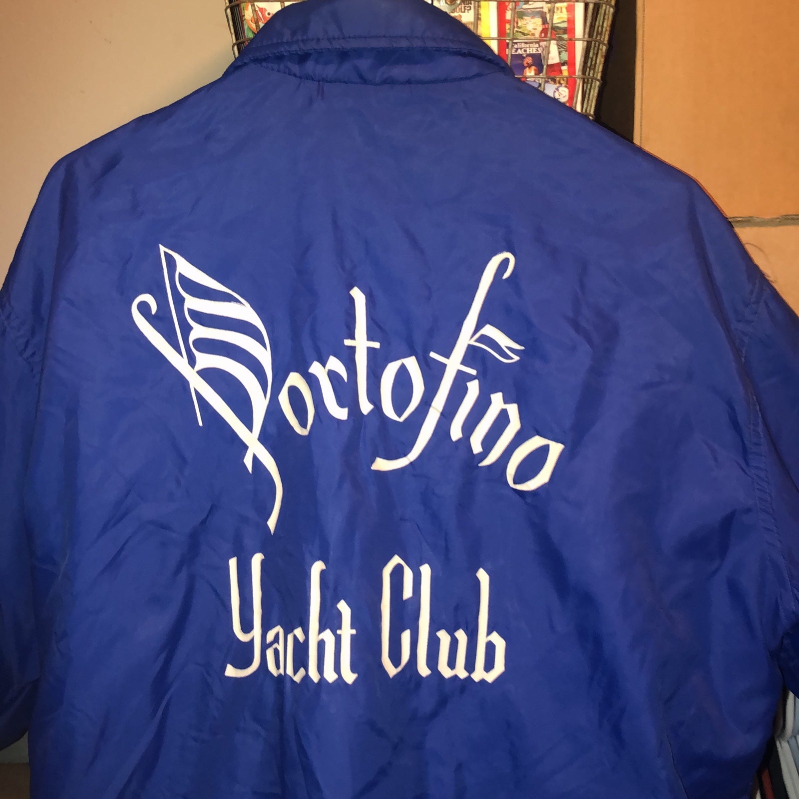 Vintage Portofino Yacht Club, Redondo Beach Jacket