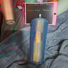Starbucks 2020 China Blue Bunny studded tumbler