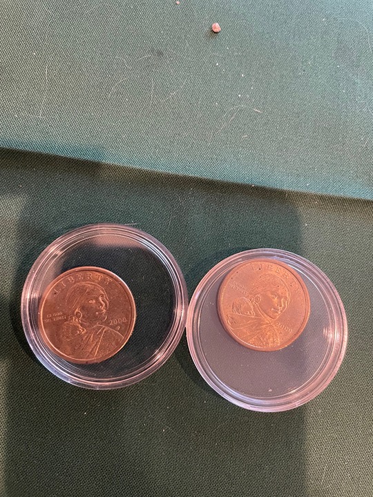 Sacagawea Dollar qty 2 Mint mark P