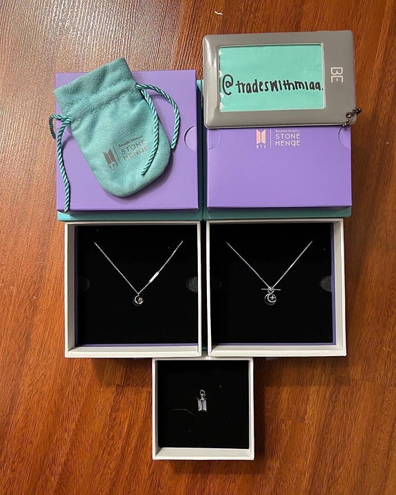 BTS STONEHENGE V DESTINY NECKLACE!