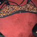 NEW neon cheetah rhinestoned lingerie set