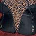 NEW neon cheetah rhinestoned lingerie set