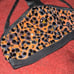 NEW neon cheetah rhinestoned lingerie set