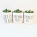 Rae Dunn St. Patricks Day Canister Set