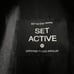 SET ACTIVE Fleece Boyfriend Jacket in Black Activewear Size Medium