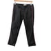 Nili Lotan East Hampton Military Pant 2 Black Gray Tape Sunfade Red Raw Hem 375