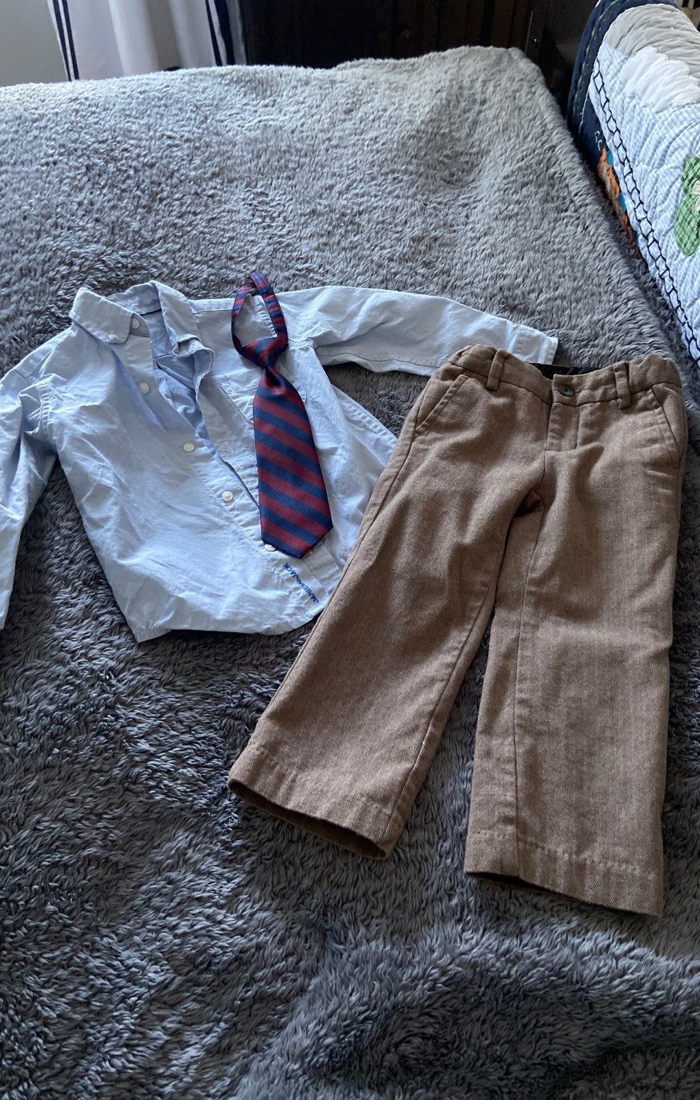Janie and jack shirt/pants with tie