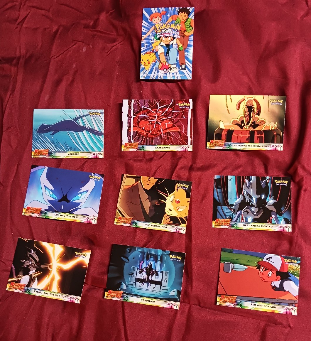 lot 1999/2000 Pokémon Movie Animation Edition Complete Set of Trading Cards