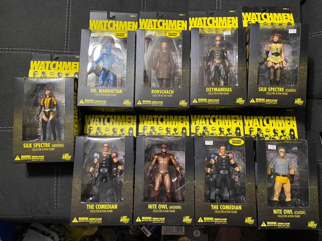 quality assurance DC *opened* lot figure action watchmen Comics Toys & Collectibles quality assurance DC *opened* lot figure action watchmen Comics Toys & Collectibles