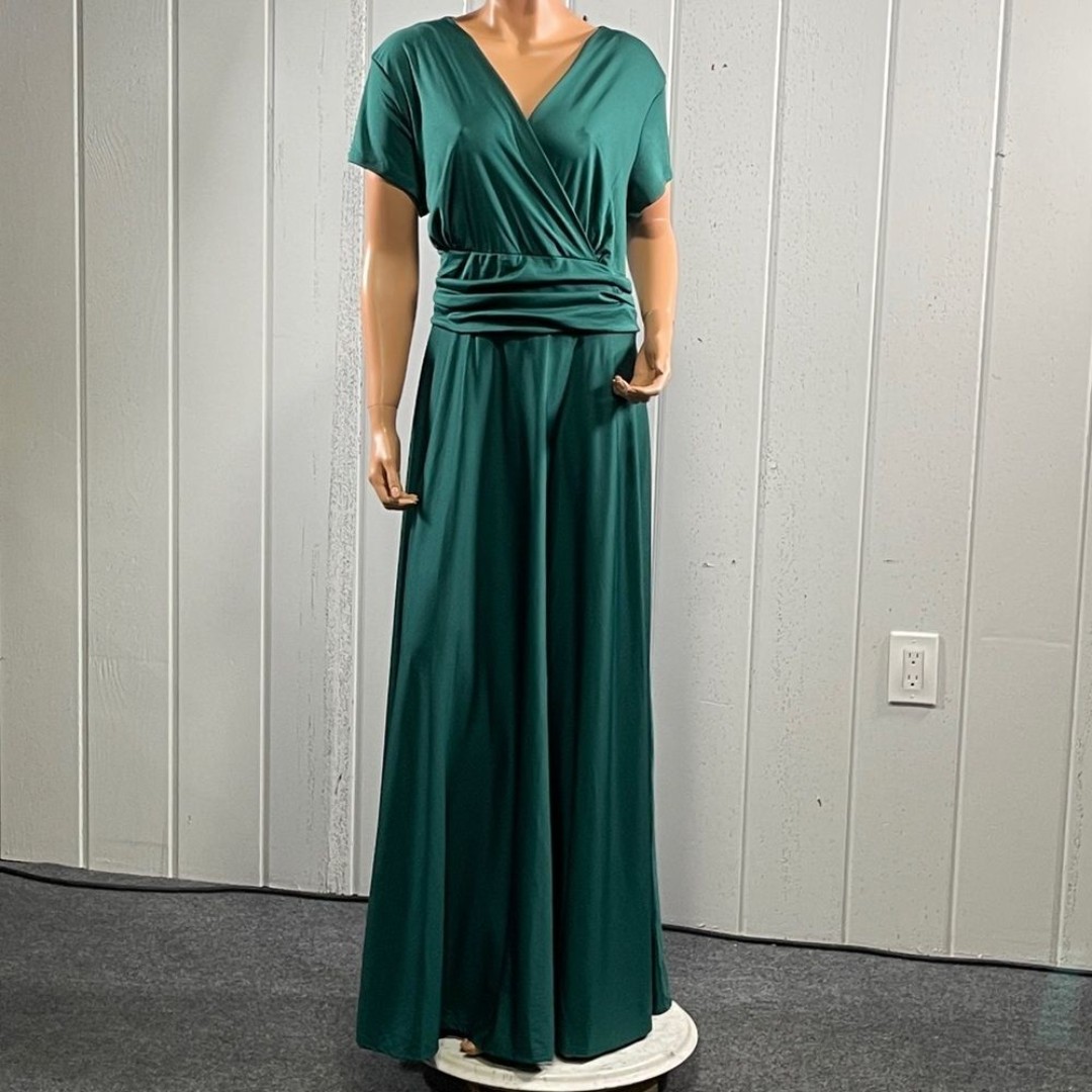 *NWT KOH-KOH Woman’s Emerald Green Dress Sz 4XL