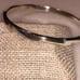 Vintage Sterling Silver Zig Zag Bracelet