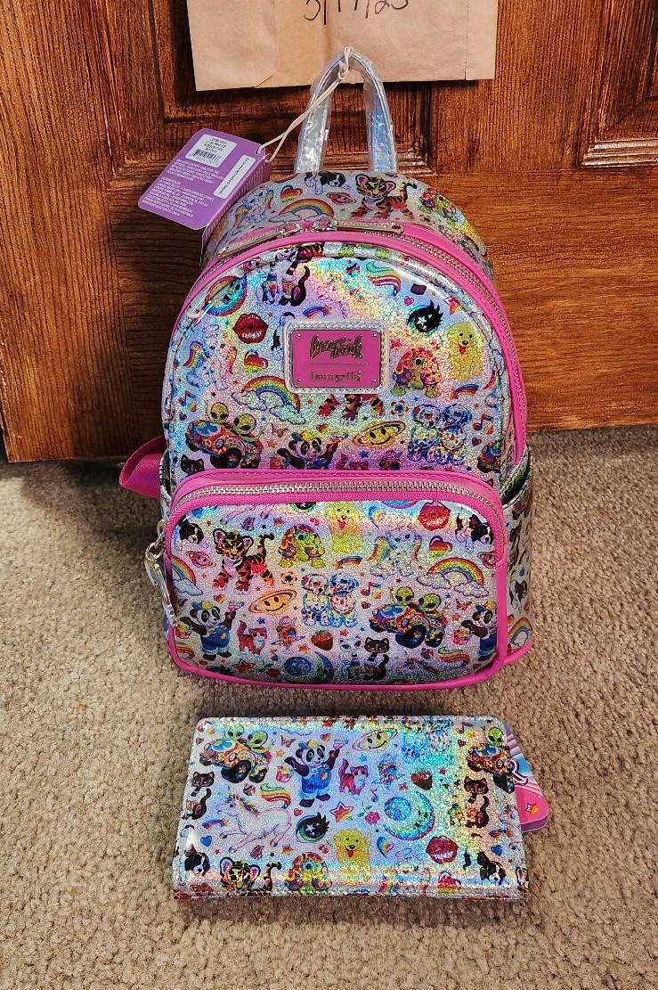 Lisa Frank Loungefly set