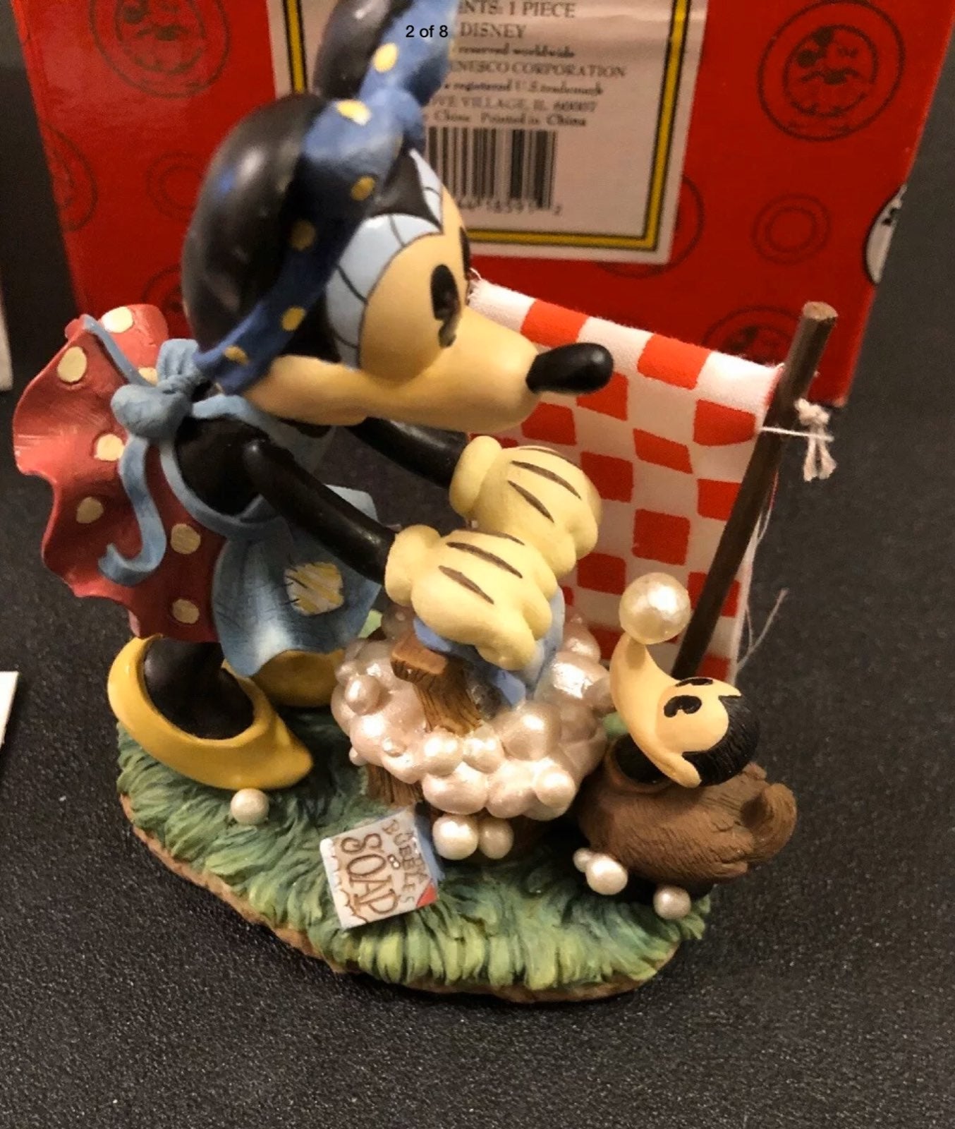 Vintage Minnie Doing Laundry by Disney E
