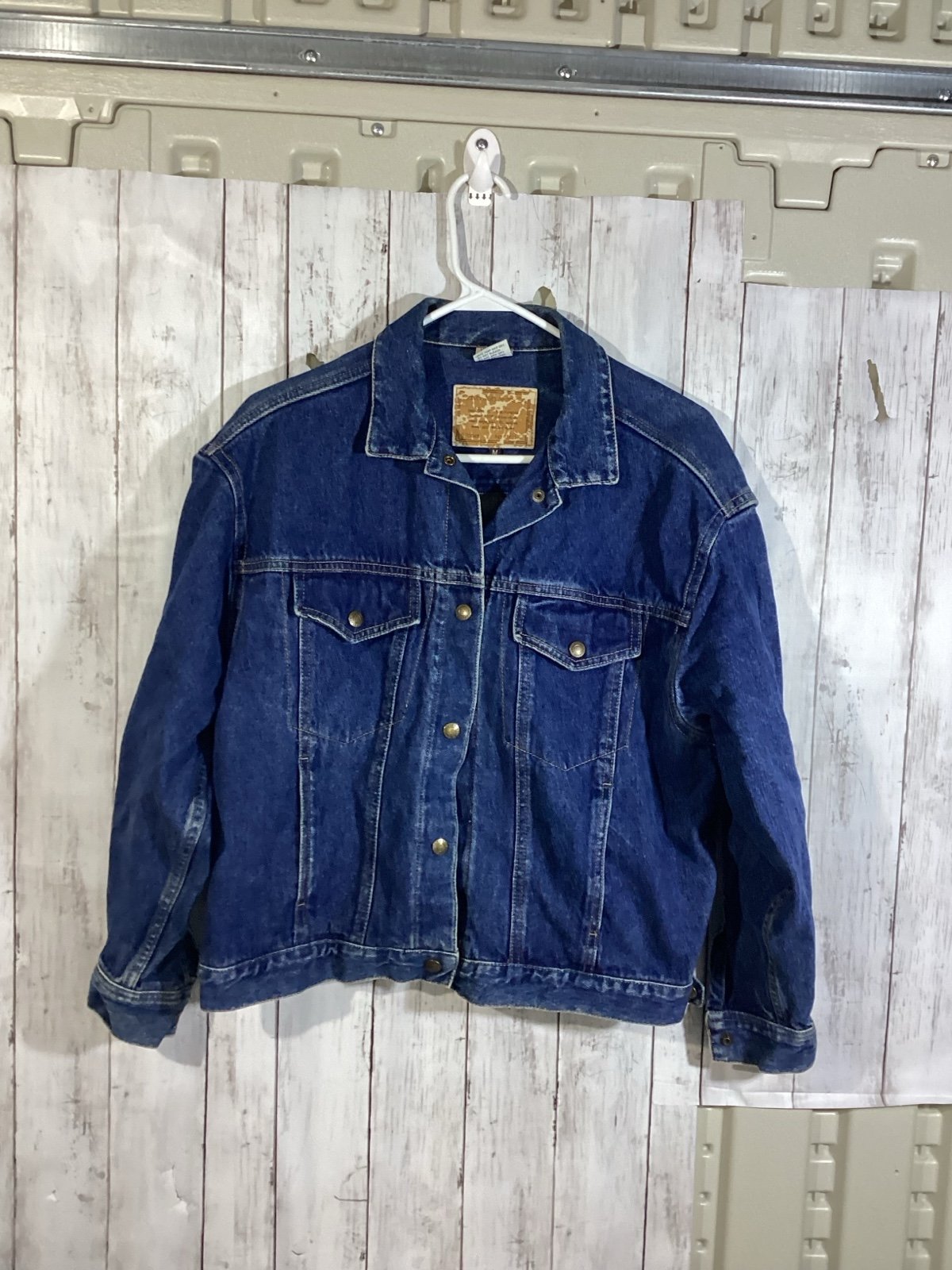 Calvin Klein Men's trucker vintage Jean Jacket normcore preppy casual M timeless