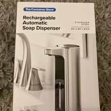 Rechargerable automatic soap dispenser