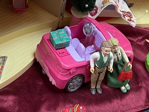 FISHER PRICE Loving Family Dream Dollhouse GRANDPA GRANDMA GRANDPARENTS 1994