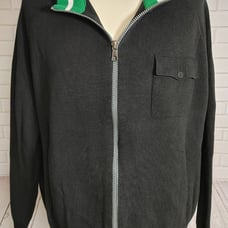 ROBERT GRAHAM HEAVY COTTON SWEATER, XL,