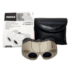 Pentax Jupiter 8 x 20 MCF II Bak 4 Prism Compact Binoculars With Bag & Manual