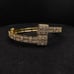 7mm Gold Plated Miami Baguette Bracelet