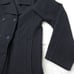American Eagle Wool Blend Jacket Women Medium Black Double Breast Pea Coat Y2K *