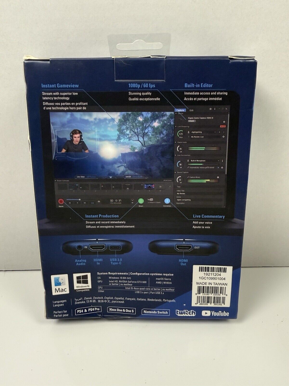 ゲームキャプチャー HD60 S 1GC109901004｜の通販はソフマップ
