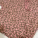 Women UGG Kes Leopard Print Fleece Hoodie in Pink Size Medium