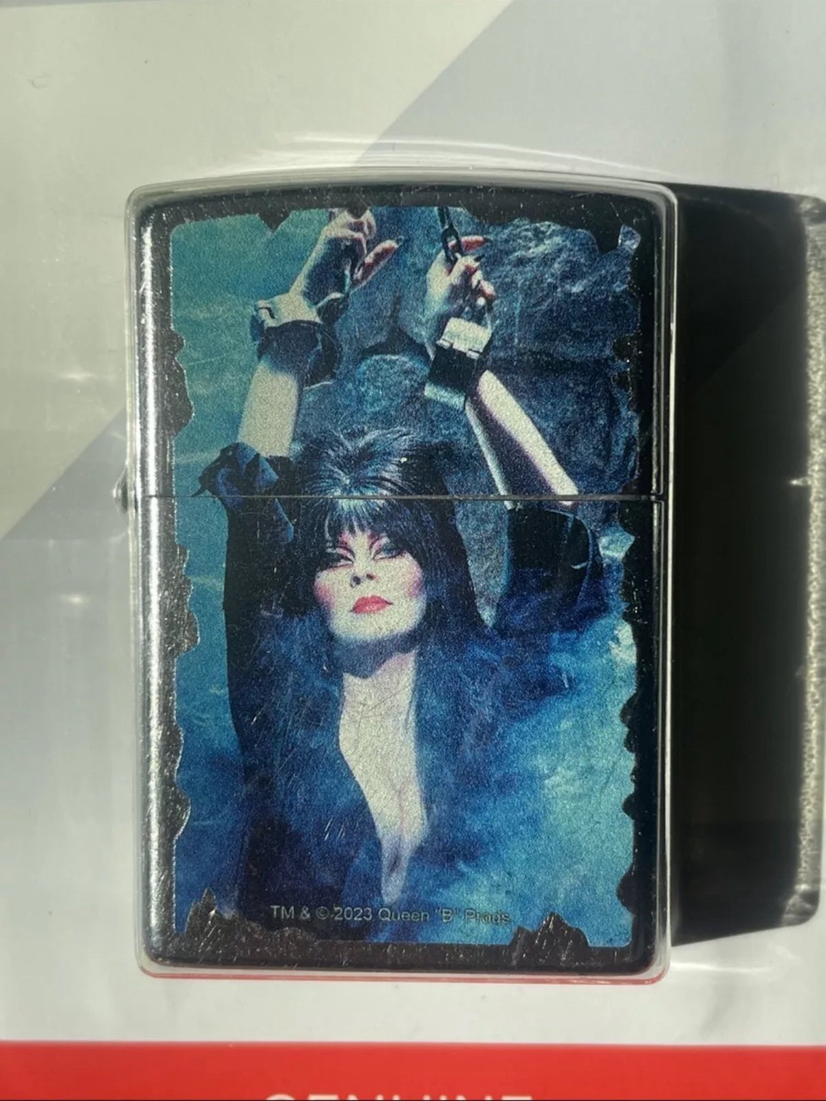 Elvira zippo lighter