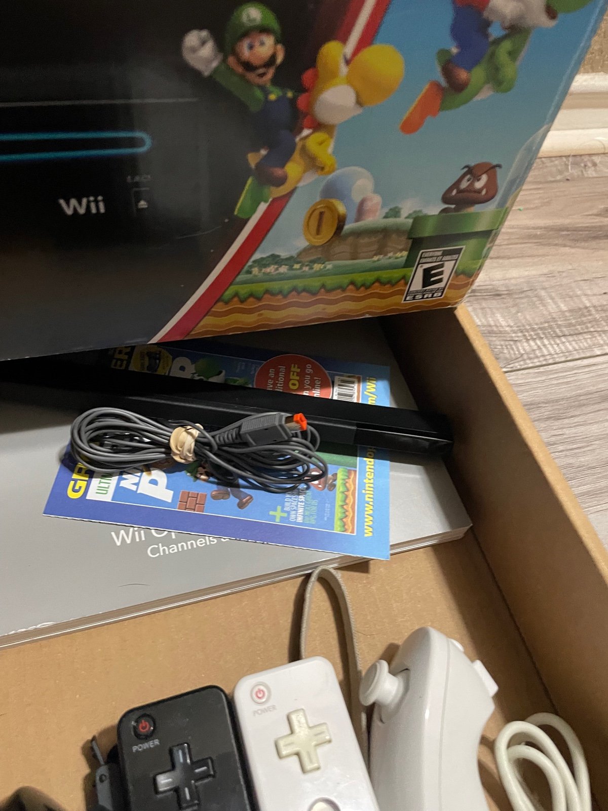 Nintendo Wii with New Super Mario Bros. cheapest