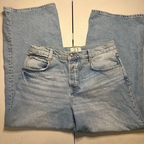 We the free extra baggy straight jeans 31