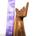 Vintage African Besmo Kenya Hand Carved Wooden Napkin Rings set of 6
