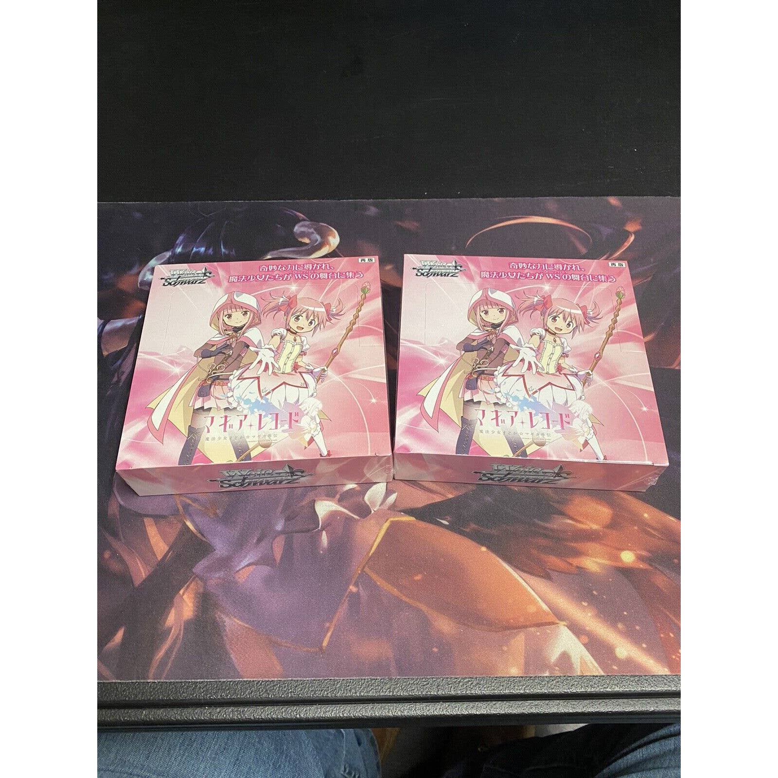Weiss Schwarz 2 Booster Boxes : Magia Record Puella Magi Madoka Magica JPN
