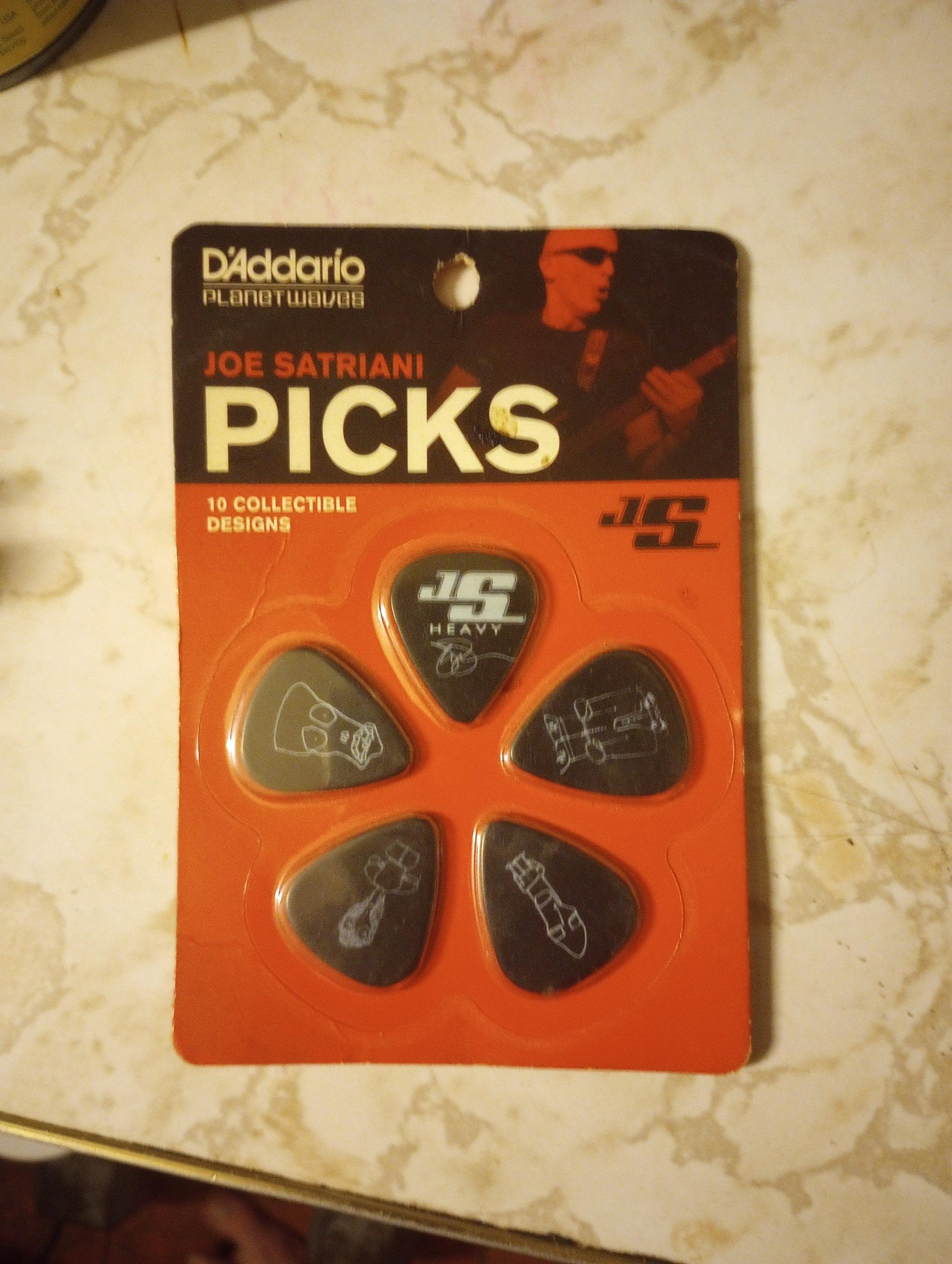 Joe Satriani Signature Guitar Picks
