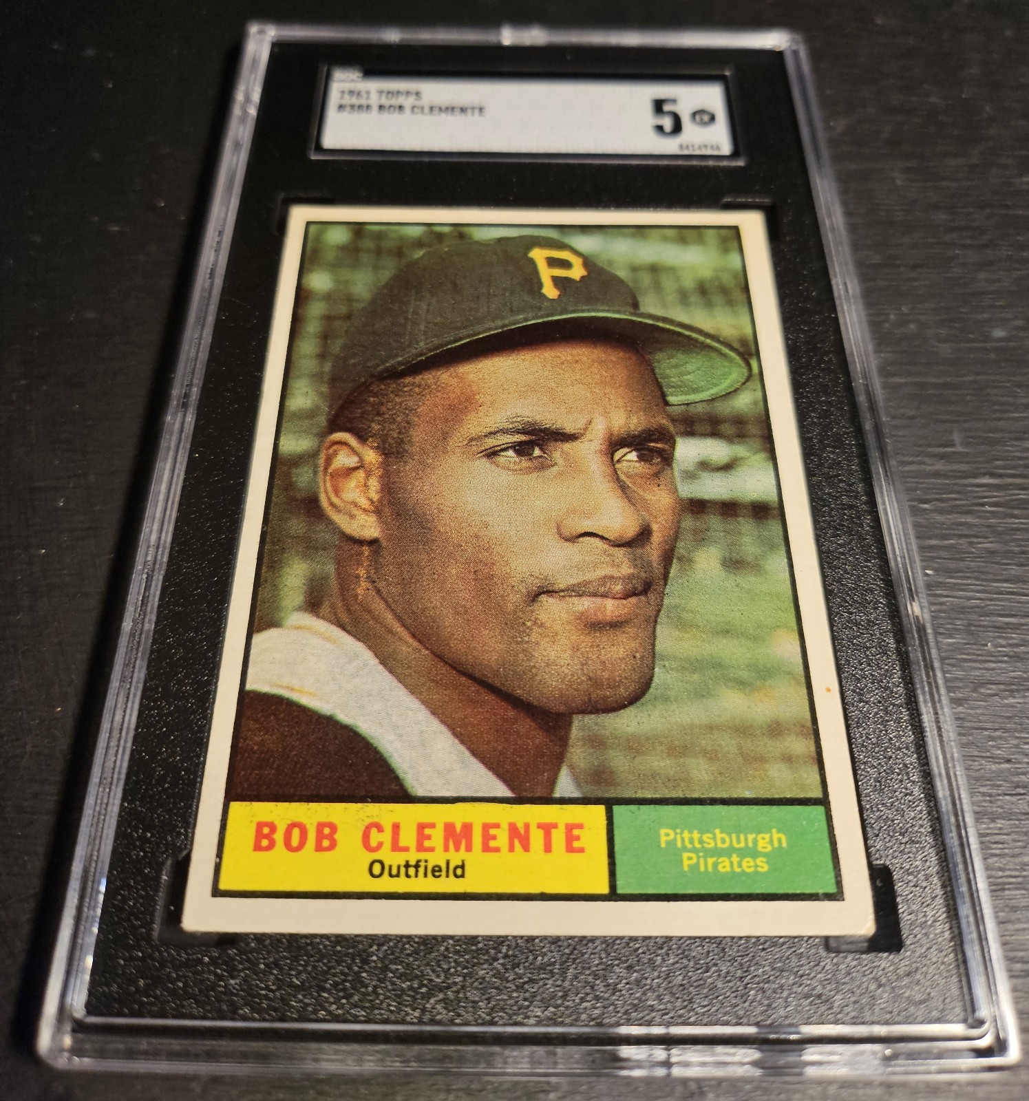 Roberto Clemente 1961 Topps SGC 5