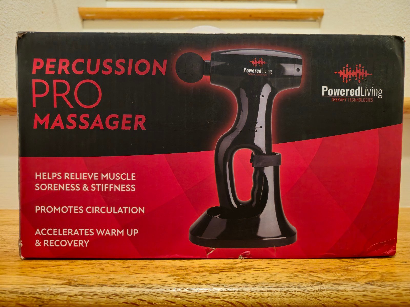 NIB Professional Grade Powered Living Percussion Pro Massager Physical Therapy