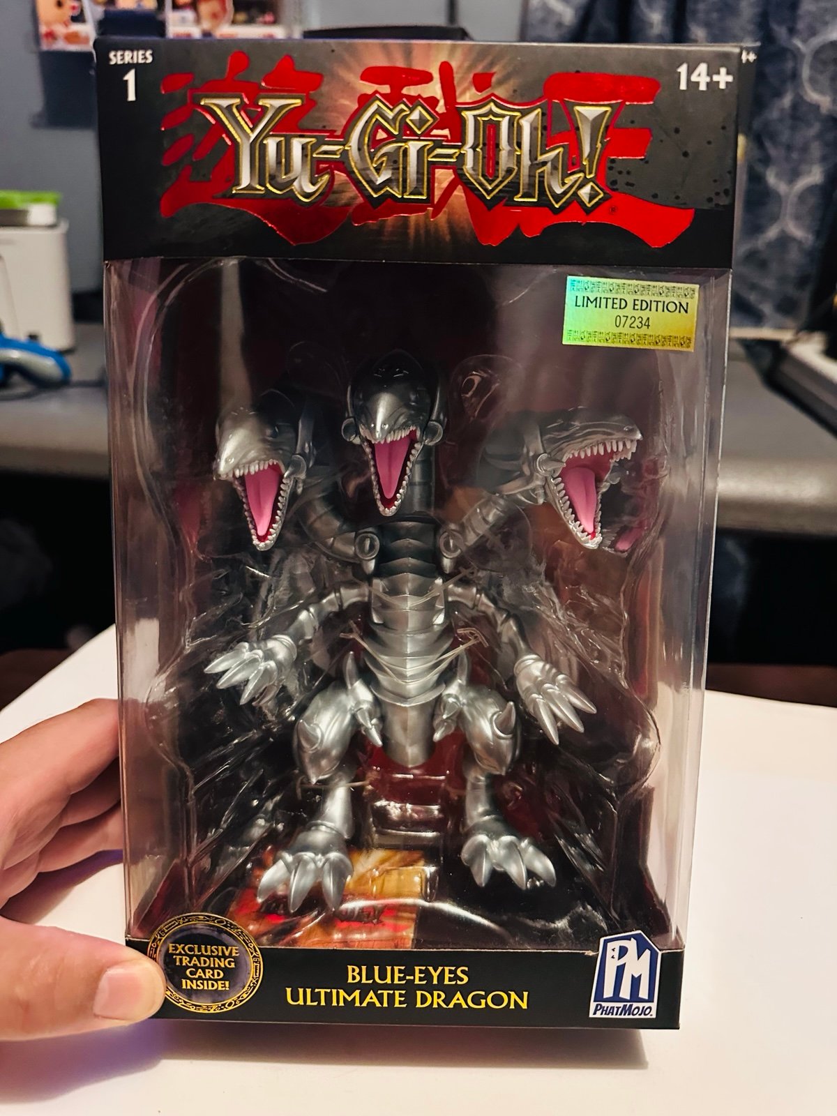 Yu-Gi-Oh! Phat Mojo “Blue-Eyes Ultimate Dragon” 6-inch Action Figure NEW