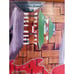 Antique Hand Painted Wood Photo Album 13 x9 Map of Japan Inlaid Mother of Pearl