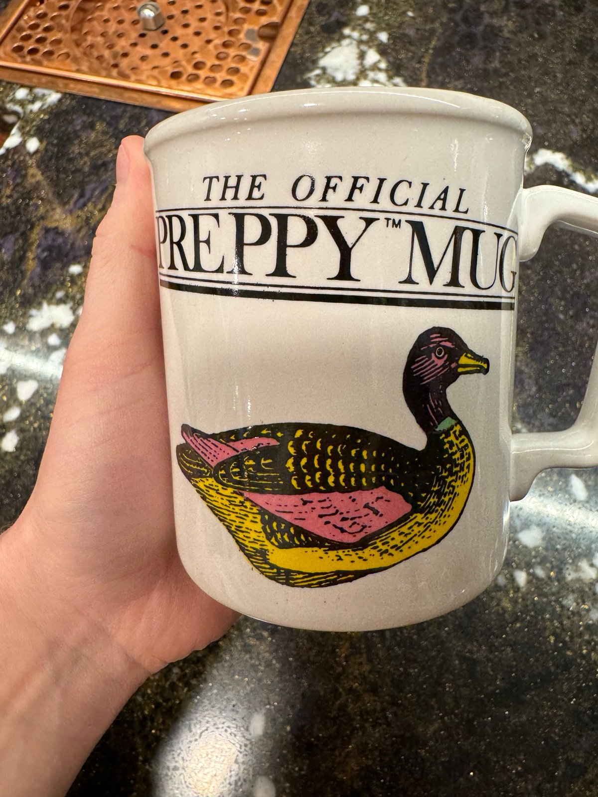 The Official Preppy Mug