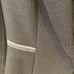 Fall suit, size 9, light gray, navy jacket and dress.