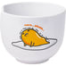 Sanrio Gudetama Ceramic Ramen Bowl w/Chopsticks Cute Kawaii Gift Lazy Egg 20 oz