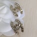 NEW EARRING METAL GOLD