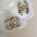 NEW EARRING METAL GOLD