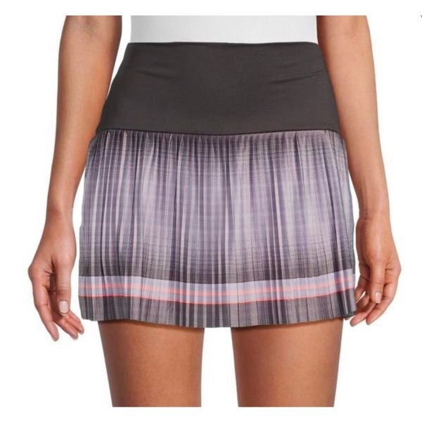 K-Swiss 16” Ombre Accordion Pleated High Waist Ball Pocket Tennis Skirt Size XL