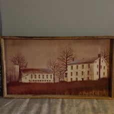 Cold Morning - Framed Canvas Art By Billy Jacobs