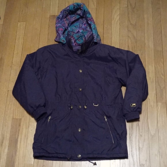 WOMENS 12 VINTAGE 90'S JUPA SPORT SKI JACKET LIKE NEW!