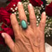 925 Sterling Silver Turquoise Ring
