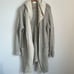 Sleeping on Snow Anthropologie Long Wool Blend Hooded Cardigan Duster Size M
